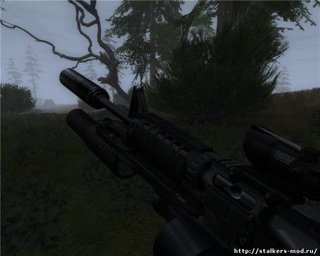 S.T.A.L.K.E.R. Зов Припяти "M4A1 SOPMOD and АК-74М Tactical by MyNameIsHell"